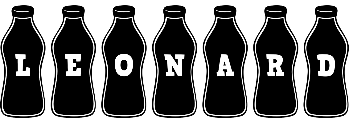 Leonard bottle logo