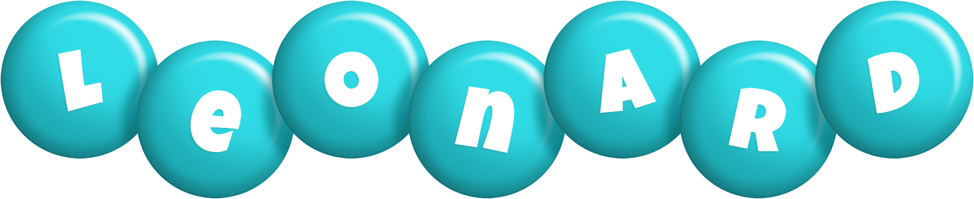 Leonard candy-azur logo