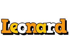 Leonard cartoon logo