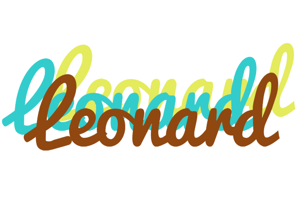 Leonard cupcake logo