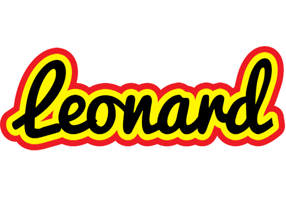 Leonard flaming logo