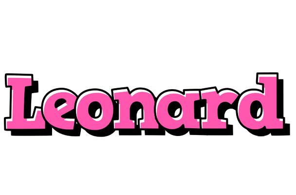 Leonard girlish logo
