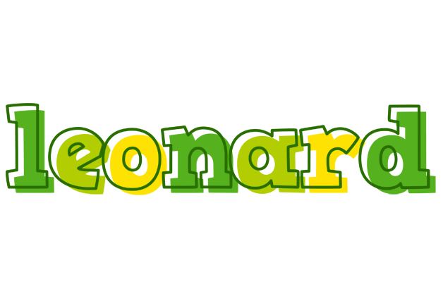 Leonard juice logo