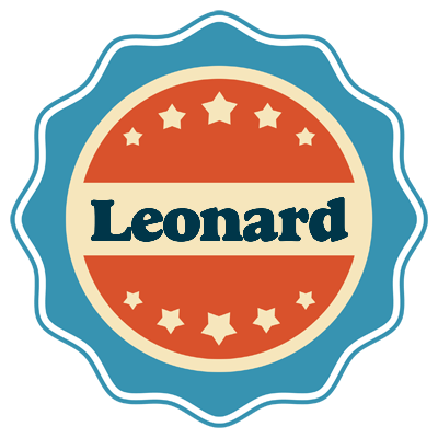 Leonard labels logo