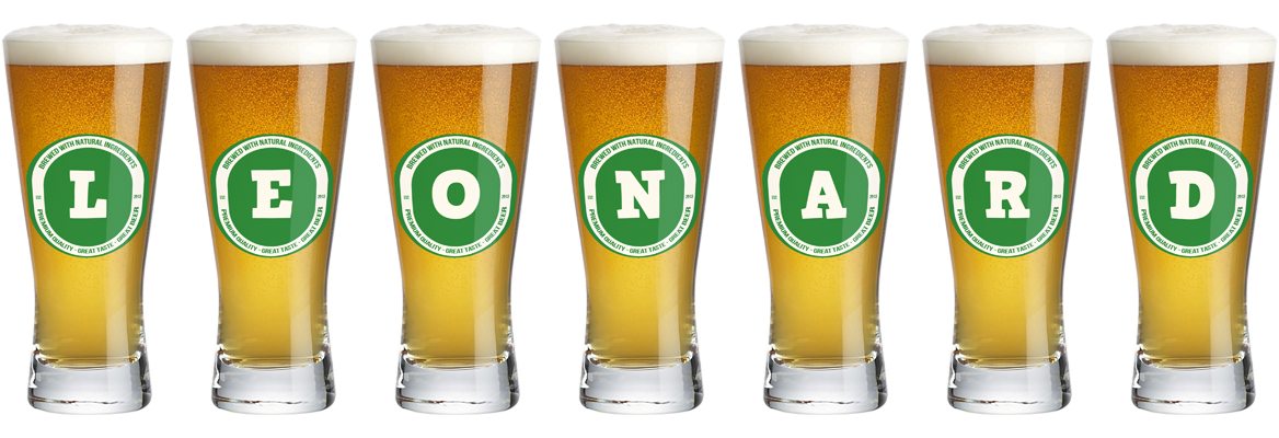 Leonard lager logo