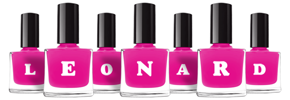 Leonard nails logo