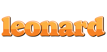 Leonard orange logo