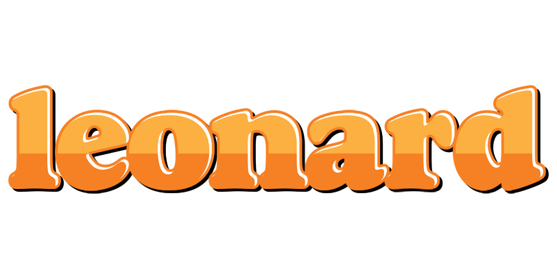 Leonard orange logo