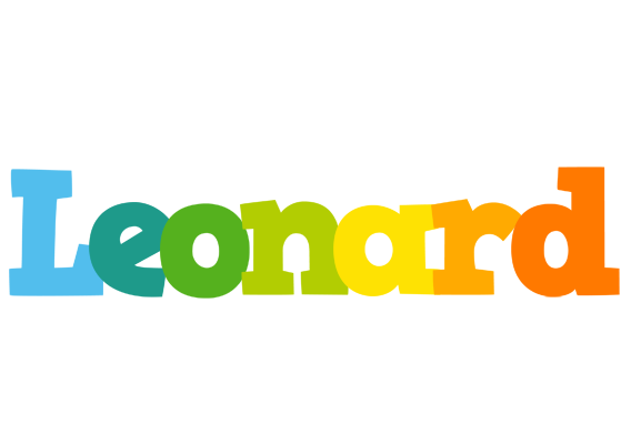 Leonard rainbows logo