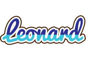 Leonard raining logo