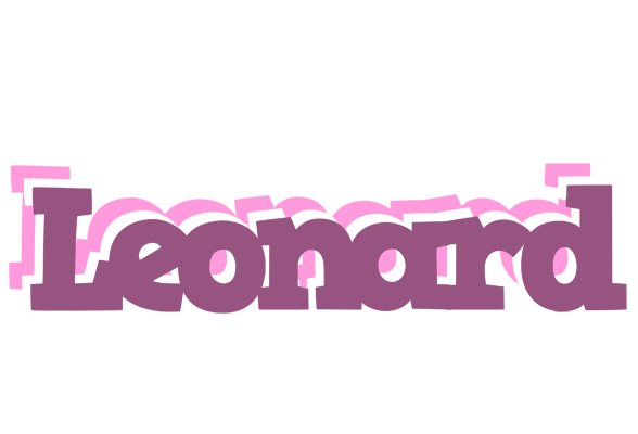 Leonard relaxing logo