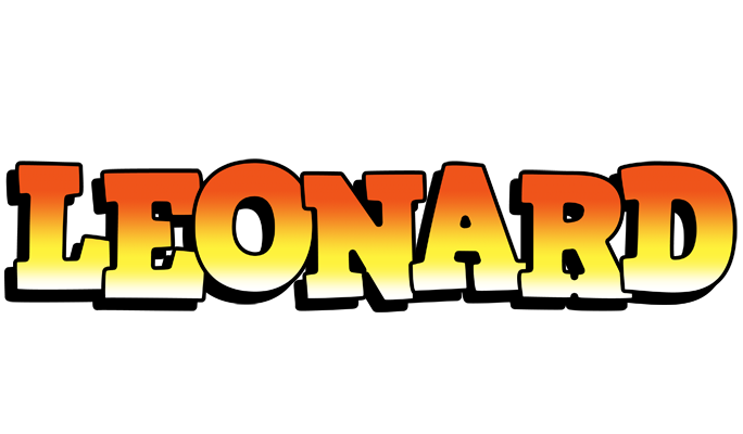 Leonard sunset logo