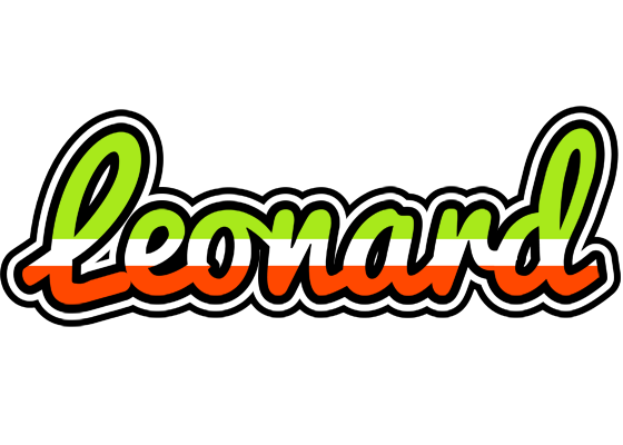 Leonard superfun logo
