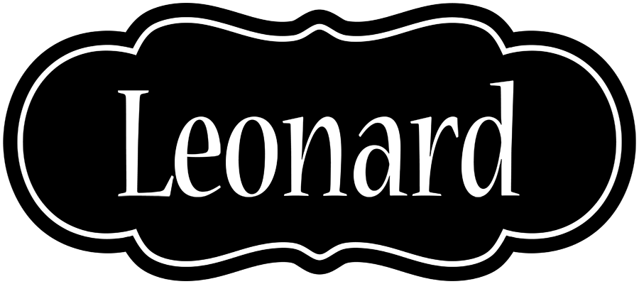 Leonard welcome logo