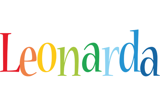 Leonarda birthday logo