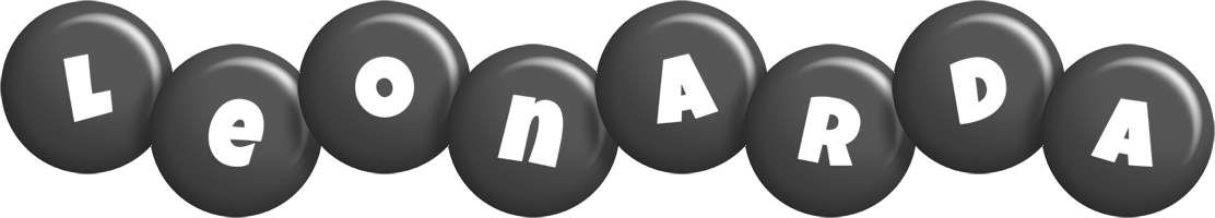 Leonarda candy-black logo