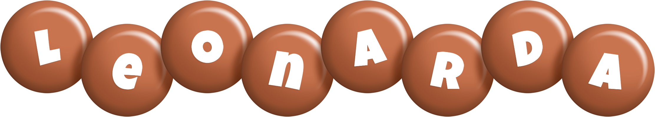 Leonarda candy-brown logo
