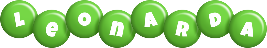 Leonarda candy-green logo