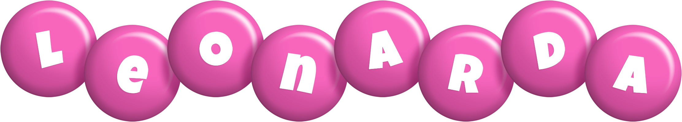 Leonarda candy-pink logo