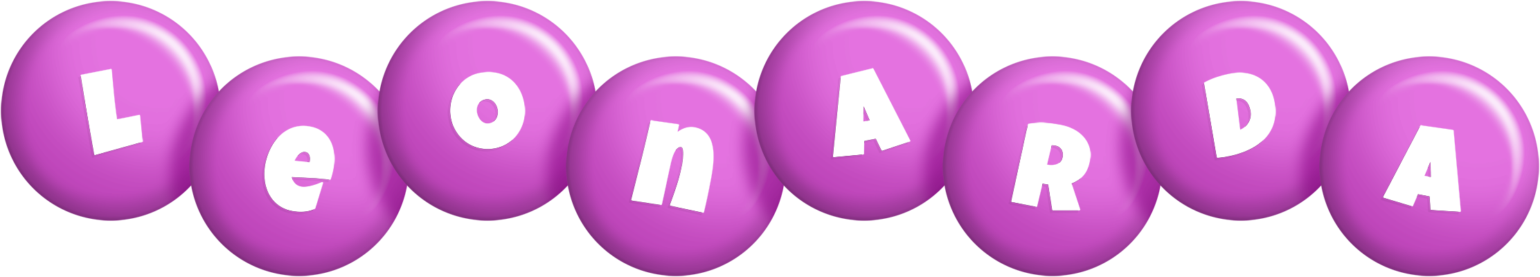 Leonarda candy-purple logo