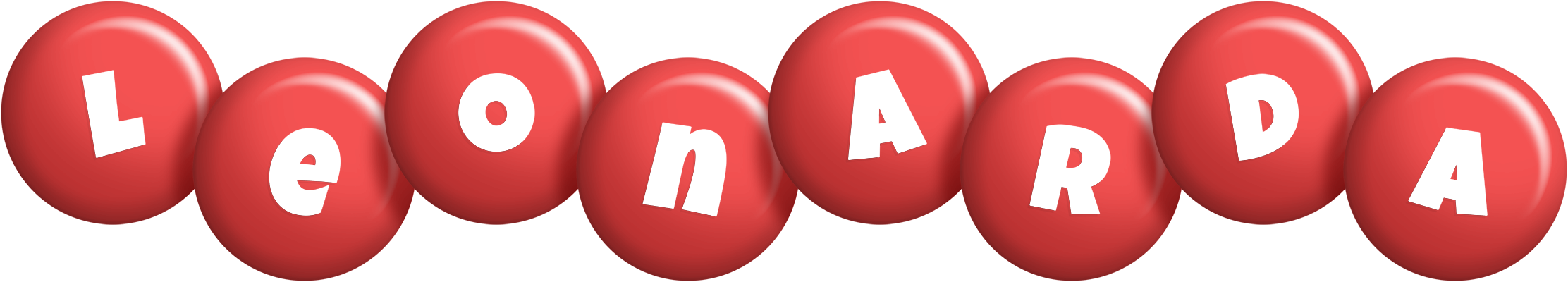 Leonarda candy-red logo