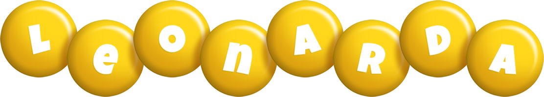 Leonarda candy-yellow logo