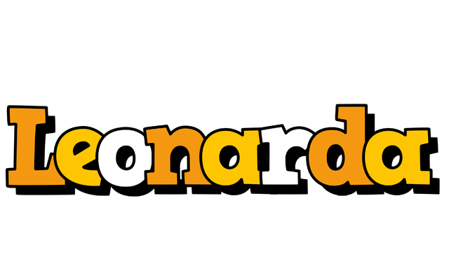 Leonarda cartoon logo