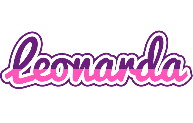 Leonarda cheerful logo