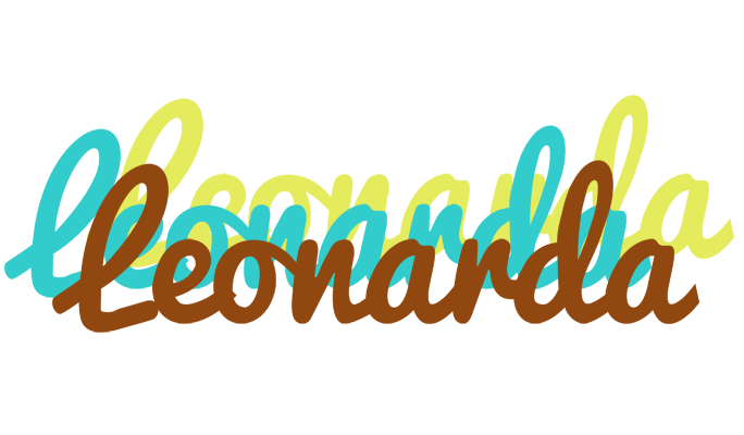 Leonarda cupcake logo
