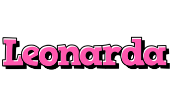 Leonarda girlish logo