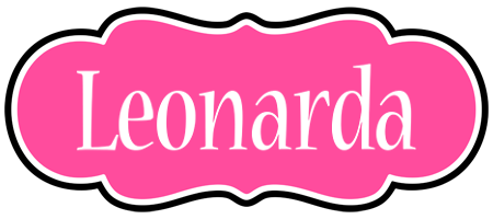 Leonarda invitation logo