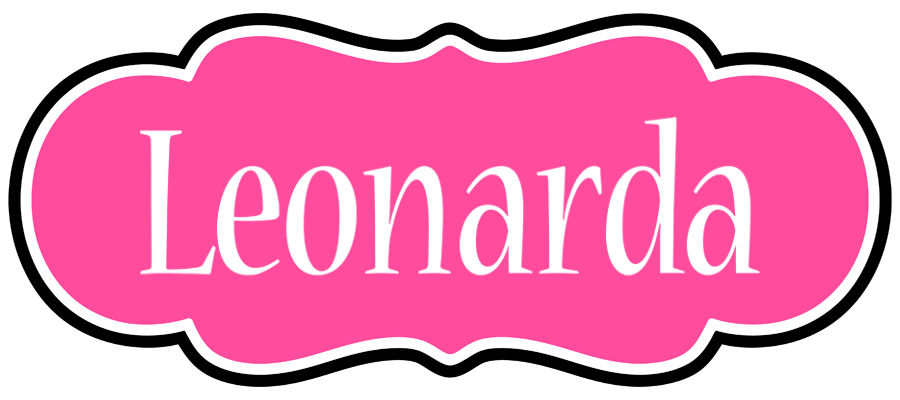 Leonarda invitation logo