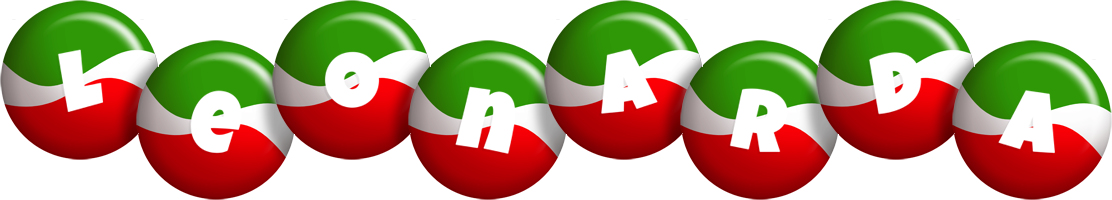 Leonarda italy logo