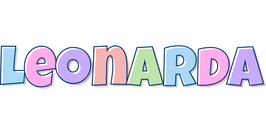 Leonarda pastel logo