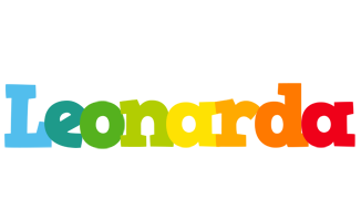 Leonarda rainbows logo