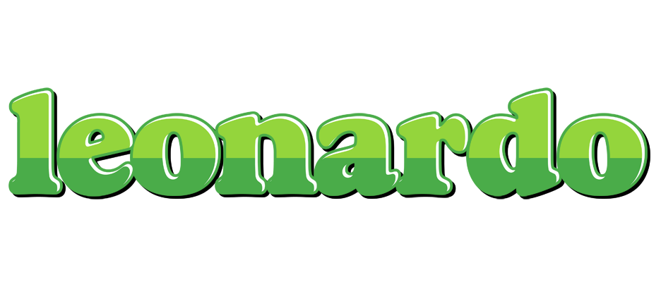 Leonardo apple logo
