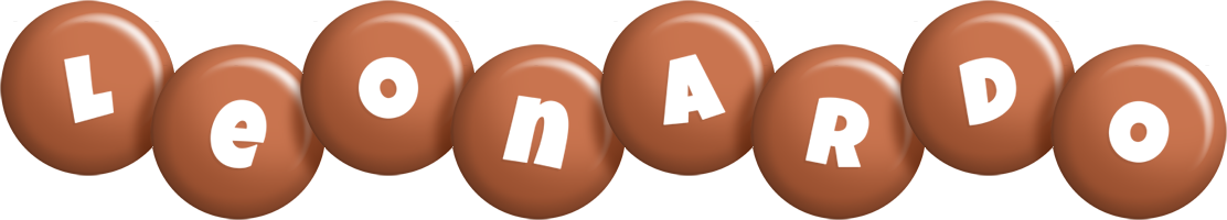 Leonardo candy-brown logo