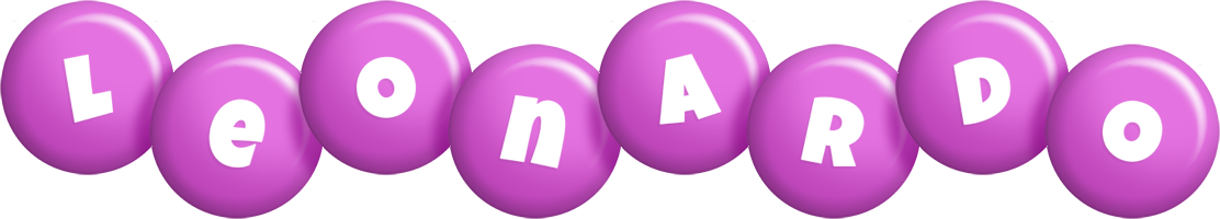 Leonardo candy-purple logo