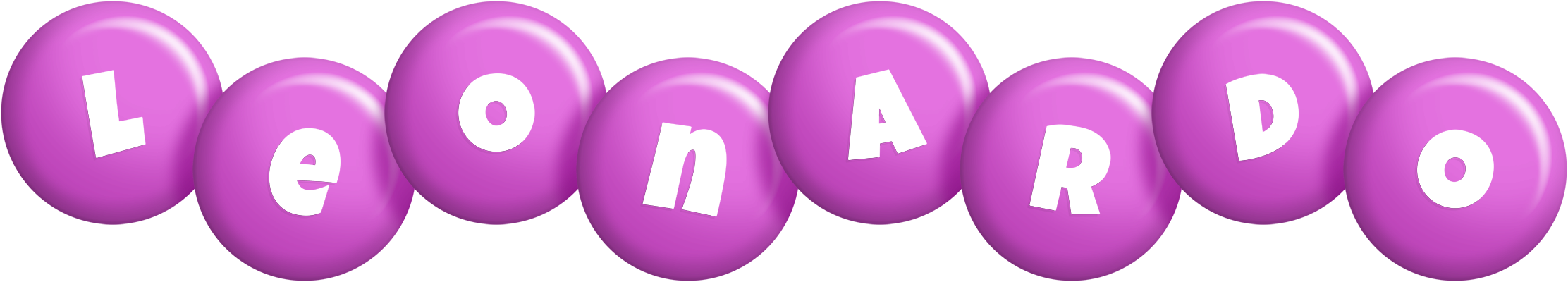 Leonardo candy-purple logo