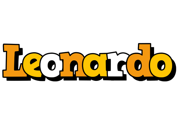 Leonardo cartoon logo