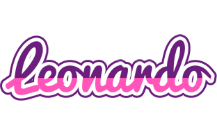 Leonardo cheerful logo