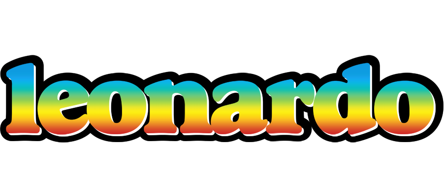 Leonardo color logo
