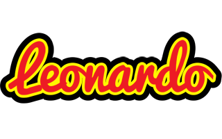 Leonardo fireman logo