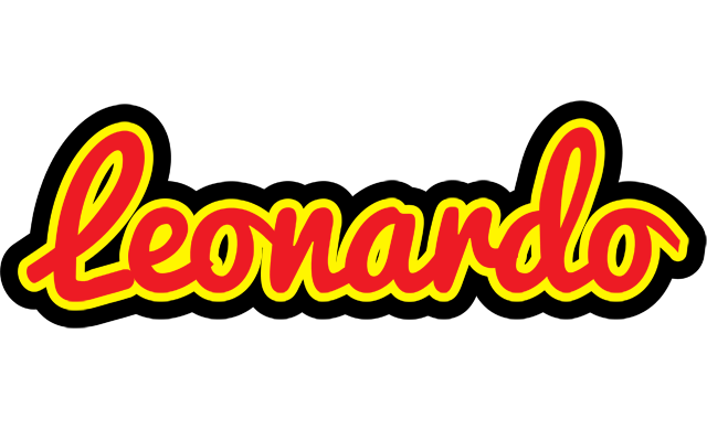 Leonardo fireman logo