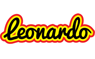 Leonardo flaming logo