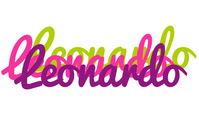 Leonardo flowers logo