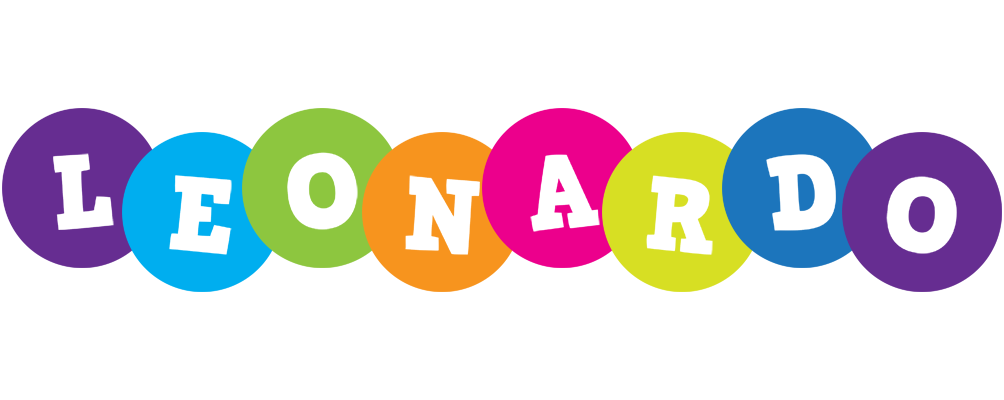 Leonardo happy logo