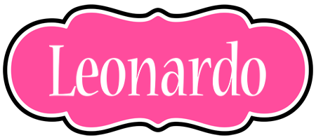 Leonardo invitation logo