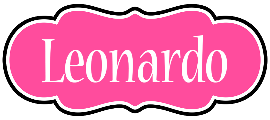 Leonardo invitation logo