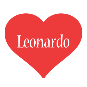 Leonardo love logo